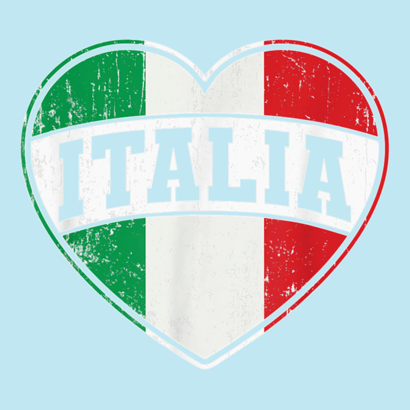 Italy Italia Italian Flag Heart Retro Vintage Design T Shirt Urban Pullover Hoodie | Artistshot