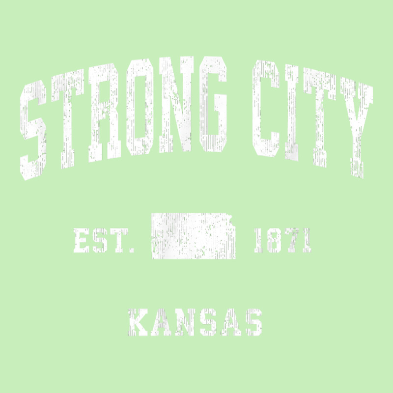 Strong City Kansas Ks Vintage Athletic Sports Design T Shirt Urban Pullover Hoodie | Artistshot