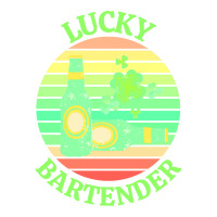 One Lucky Bartender T  Shirtone Lucky Bartender T  Shirt (4) Bomber Jacket | Artistshot