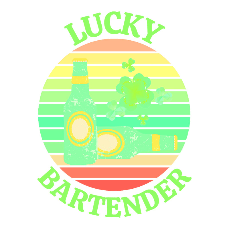 One Lucky Bartender T  Shirtone Lucky Bartender T  Shirt (4) Bomber Jacket | Artistshot