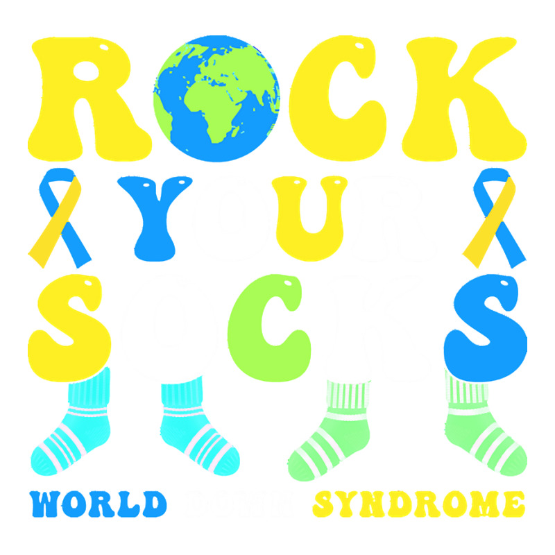 Rock Your Socks World Down Syndrome Day T  Shirt Rock Your Socks World Bomber Jacket | Artistshot