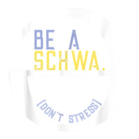 Be A Schwa Don't Stress Fun Phonics Speech Pathologist Shirt Bomber Jacket | Artistshot