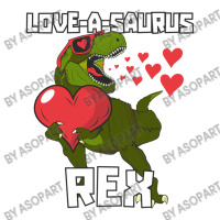 Loveasaurus Rex Valentines Day Dinosaur With Red Heart Funny And Cute Bomber Jacket | Artistshot