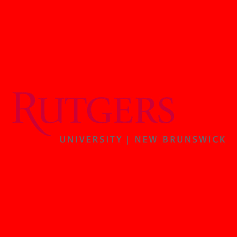 Rutgers University New Brunswick Logotype Bomber Jacket | Artistshot