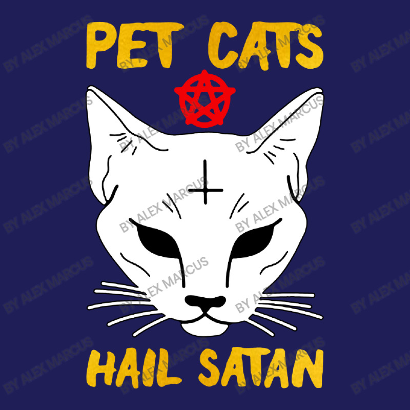 Pet Cats Hail Satan Beanie by ALex Marcus | Artistshot