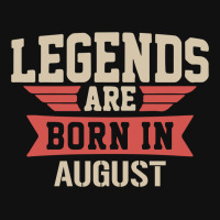 Legends Are Born ın August Baby Bibs | Artistshot