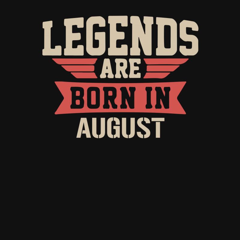 Legends Are Born ın August Baby Bibs | Artistshot