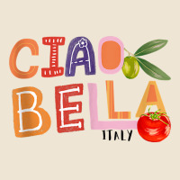 Funny Ciao Bella Saying Italy Garden For Italian Foods Lover Tank Top Adjustable Baseball Cap | Artistshot