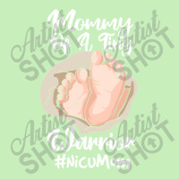 Preemie & Nicu Mom Tiny Warrior Proud Mommy Baby Birth Day T Shirt Urban Heavy T-shirt | Artistshot