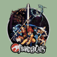 Thundercats Group Shot Vintage Circle T Shirt Urban Pullover Hoodie | Artistshot