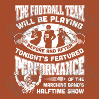 The Football Team Will Be Playing Before And After T-shirt Leatherette Tumbler | Artistshot