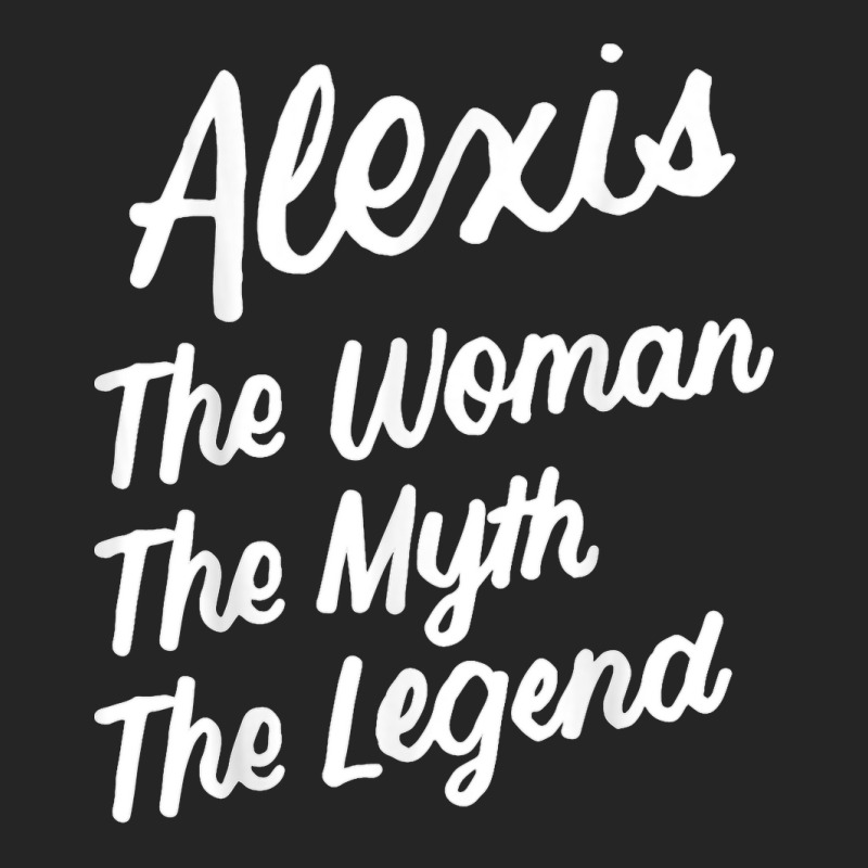 Alexis The Woman Myth Legend Personalized Name Birthday T Shirt Leatherette Tumbler | Artistshot