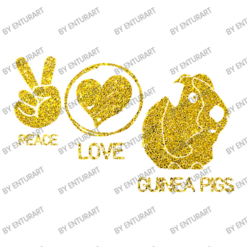 Cute Peace Love Guinea Pigs Bomber Jacket | Artistshot