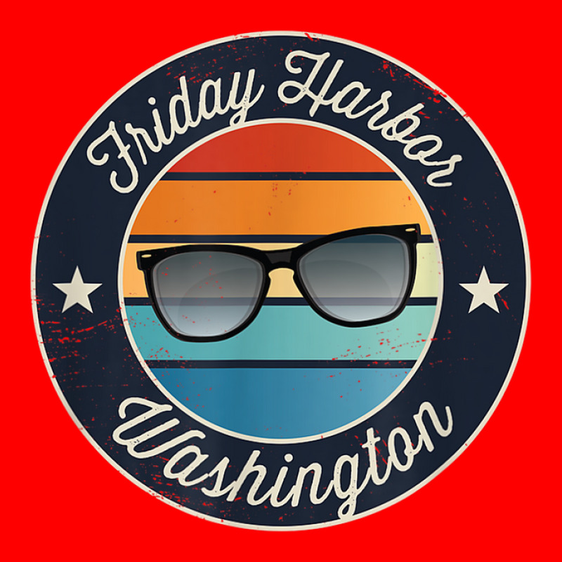 Friday Harbor Washington Souvenir Graphic Bomber Jacket | Artistshot