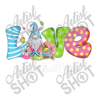 Funny Gnome Bunny Love Registered Nurse Easter Christians Bomber Jacket | Artistshot