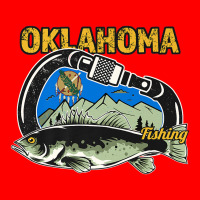 Retro Carabiner Oklahoma Fishing Premium Bomber Jacket | Artistshot