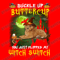 Cockapoo Buckle Up Buttercup You Just Flipped My Witch Switch Bomber Jacket | Artistshot