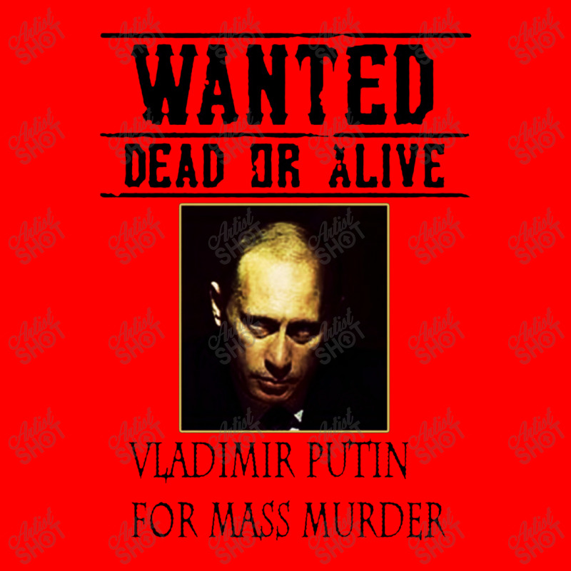 Wanted Dead Or Alive Putin Bomber Jacket by halahbohk | Artistshot