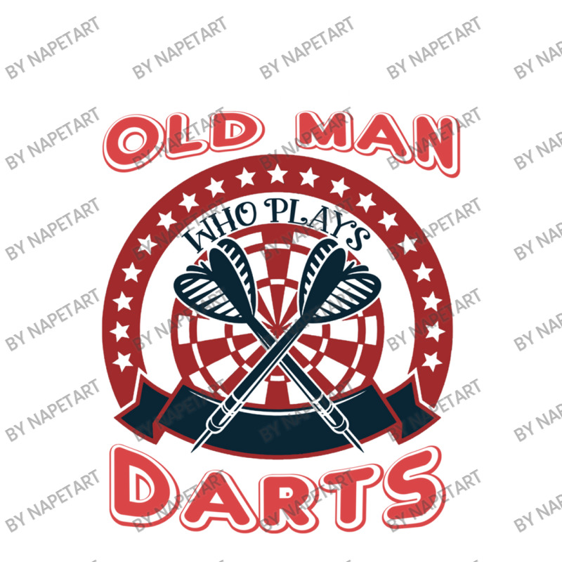 Old Man And Darts Father's Day Dart Player Bomber Jacket | Artistshot