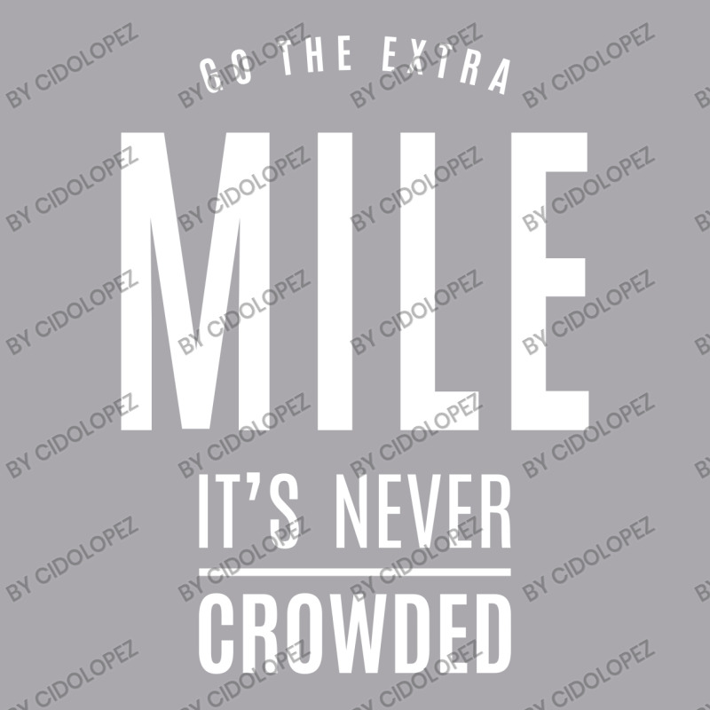 Go The Extra Mile It's Never Crowded - Motivational Gift Youth 3/4 Sleeve by cidolopez | Artistshot