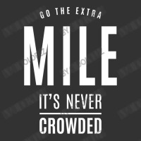 Go The Extra Mile It's Never Crowded - Motivational Gift Baby Bodysuit | Artistshot