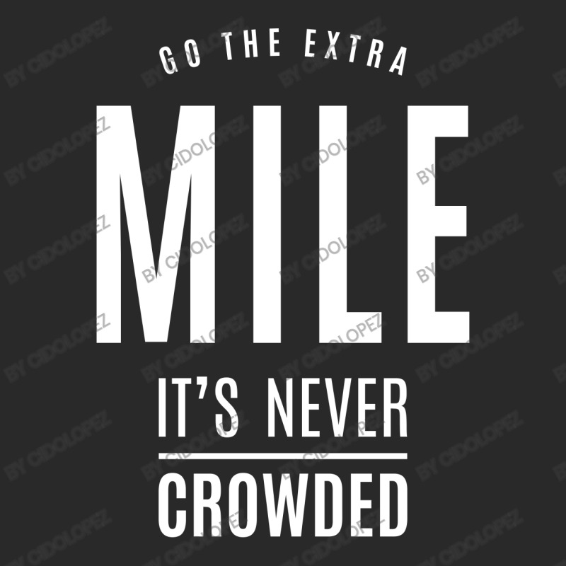 Go The Extra Mile It's Never Crowded - Motivational Gift Toddler T-shirt by cidolopez | Artistshot