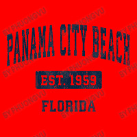 Panama City Beach Florida Fl Vintage Sports Established Navy T Shirt Bomber Jacket | Artistshot