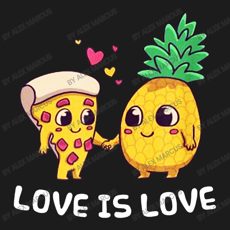 Love Cute Pride Pineapple Pizza Beanie by ALex Marcus | Artistshot