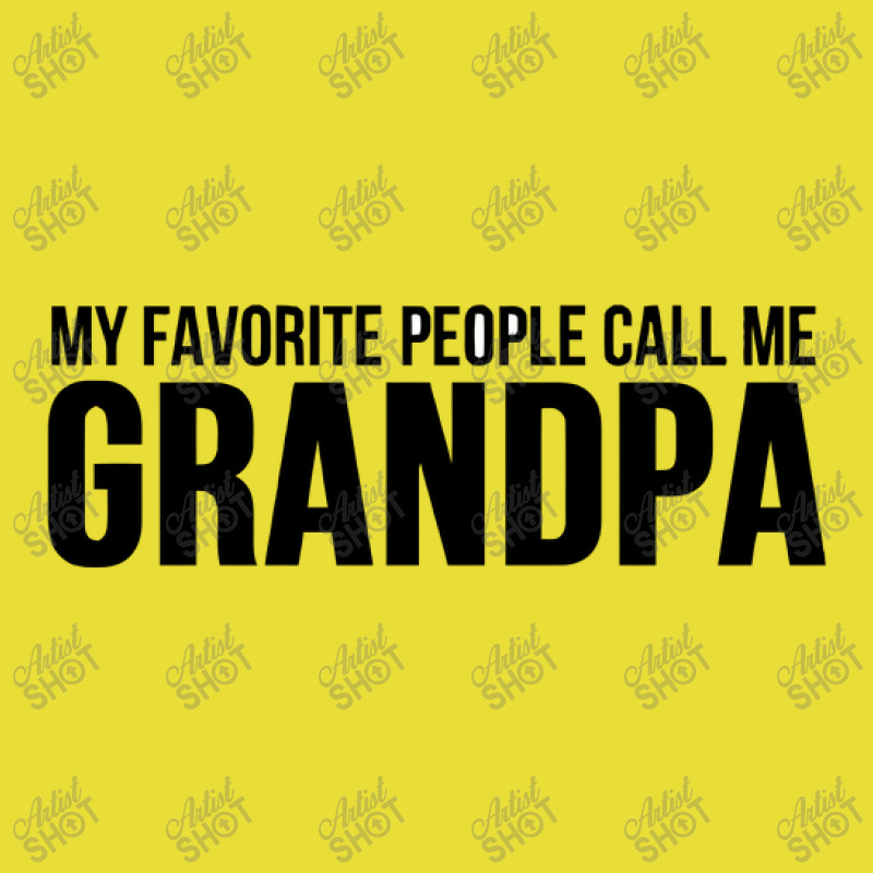 My Favorite People Call Me Grandpa Beanie by harry sul | Artistshot