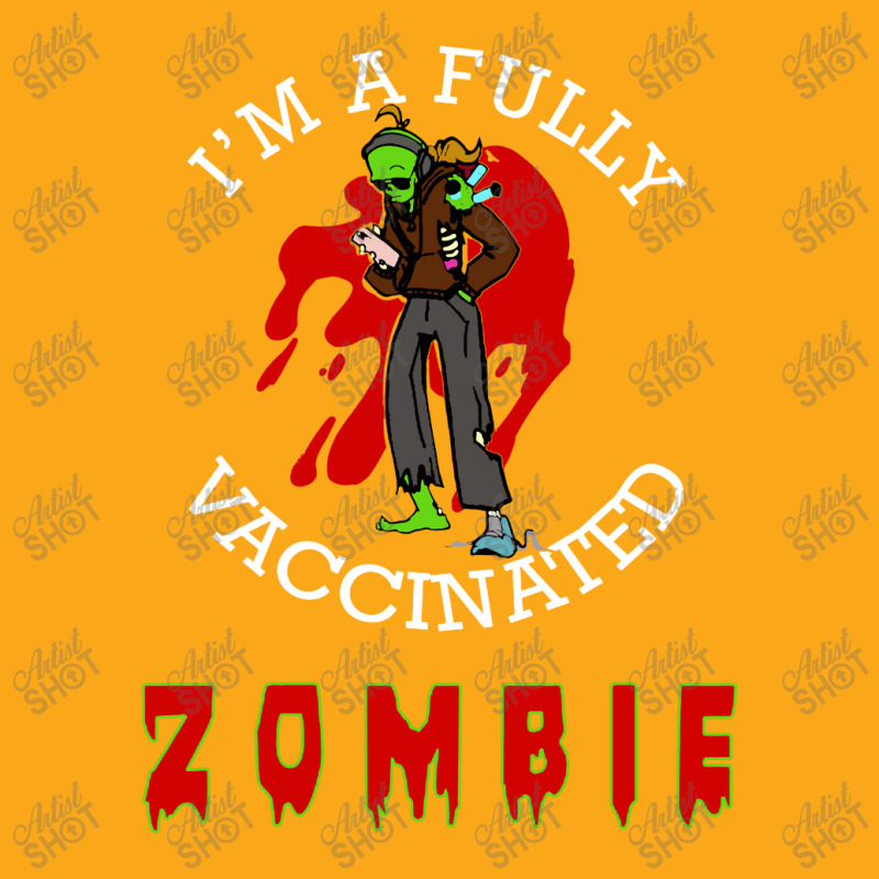 Funny Halloween Iam A Fully Vaccinated Zombie Beanie by Camaro | Artistshot