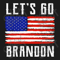 Let's Go Brandon Shirt Conservative American Flag Beanie | Artistshot