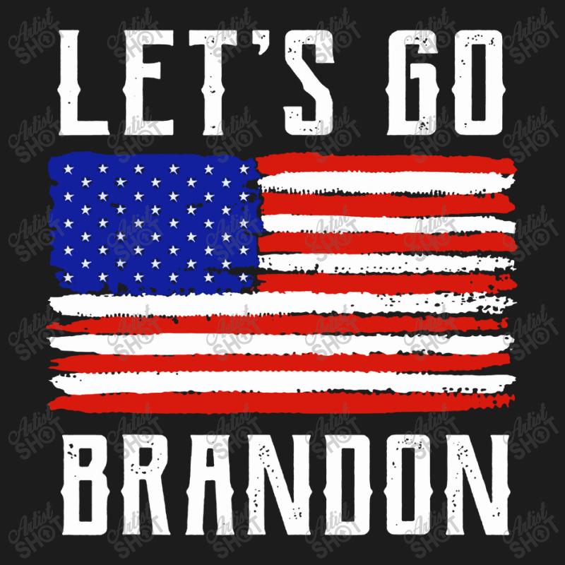 Let's Go Brandon Shirt Conservative American Flag Beanie | Artistshot