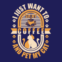 Sip My Coffee And Pet My Cat Beanie | Artistshot