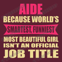 Aide Funniest Isn't A Jobtitle Beanie | Artistshot