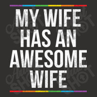 My Wife Has An Awesome Wife Lesbian Wedding Lgbt Champion Hoodie | Artistshot