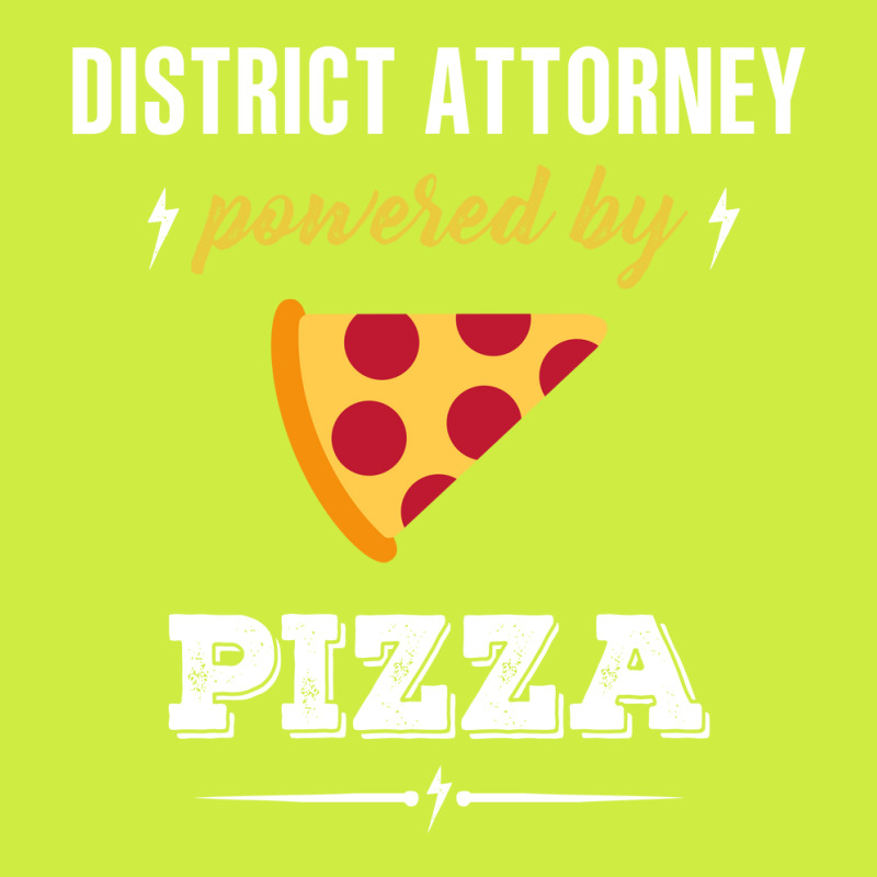 District Attorney Powered By Pizza Funny Gift Adjustable Baseball Cap by jerinikolasa | Artistshot