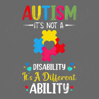 Autism Is Not A Disability Its A Different Ability Adjustable Baseball Cap | Artistshot