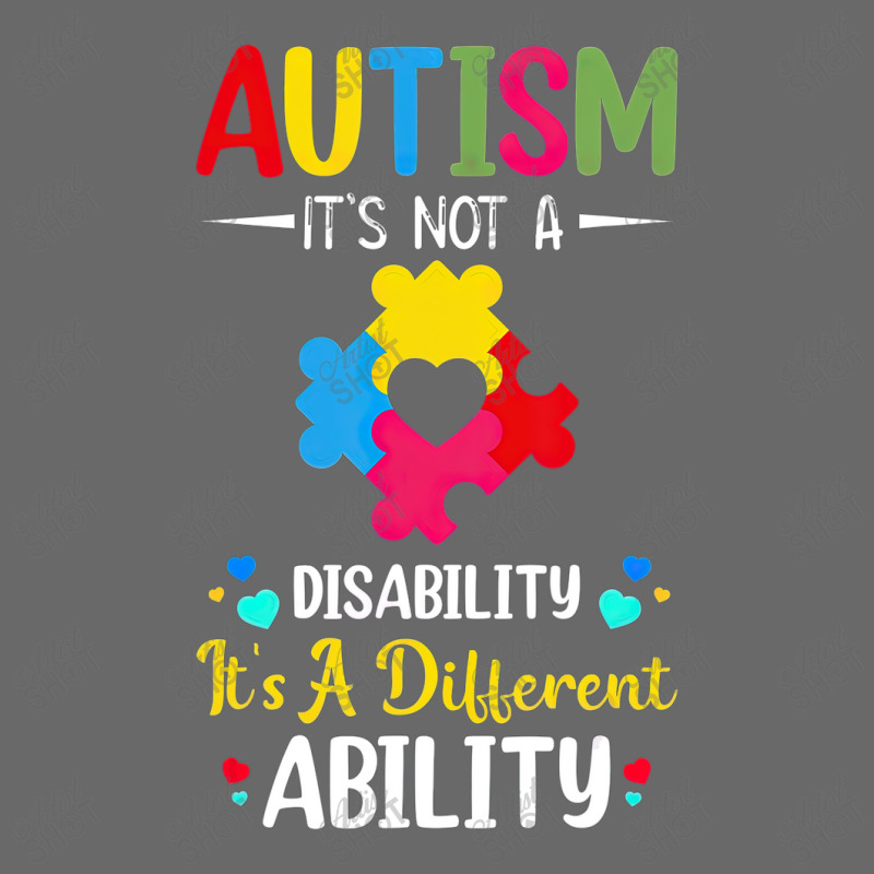 Autism Is Not A Disability Its A Different Ability Adjustable Baseball Cap by LeiThompson | Artistshot