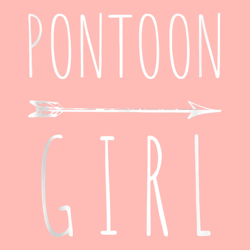 Pontoon Girl Boat Lover Boating Gift Tank Top Urban Heavy T-shirt | Artistshot