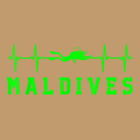 Maldives Scuba Diving Maldives Souvenir Heartbeat Diving T Shirt Urban Heavy T-shirt | Artistshot