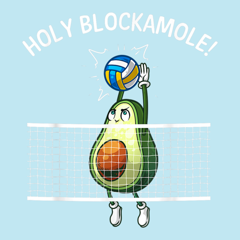 Funny Volleyball For Men Women Holy Guacamole Player Blocker Urban Heavy T-shirt by Hoang95 | Artistshot