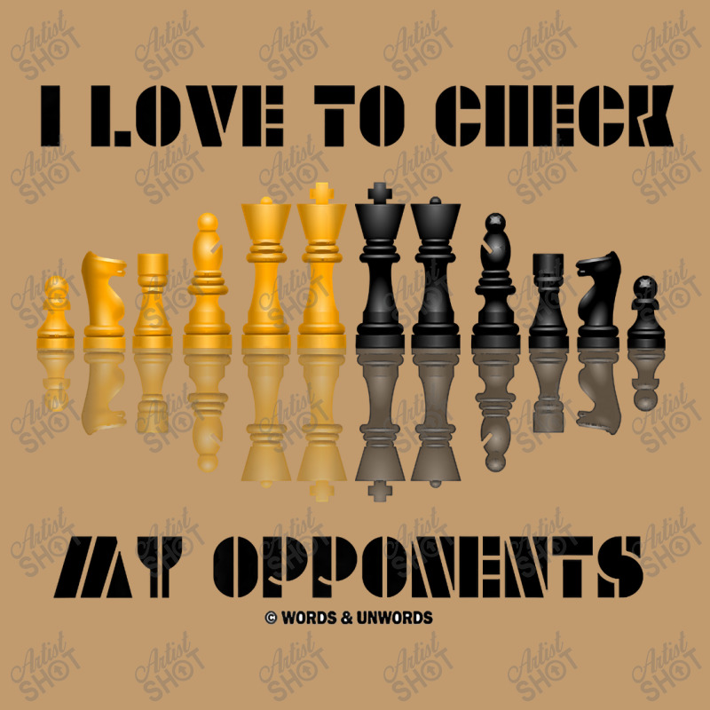 I Love To Check My Opponents Chess Set Pieces Geek Humor Premium T Shi Urban Pullover Hoodie | Artistshot