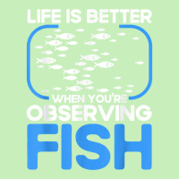 Marine Biologist Life Is Better When Observing Fish T Shirt Urban Pullover Hoodie | Artistshot