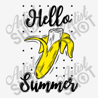 Hello Summer Banana Adjustable Cap | Artistshot