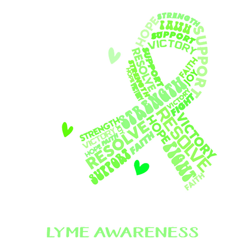 Lyme Awareness T  Shirt Lyme Awareness Her Fight Is Our Fight 2 Bomber Jacket | Artistshot