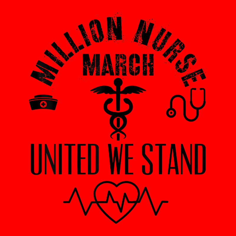 United Nurses March Million Nurse March May 12 2022 Support T Shirt Bomber Jacket | Artistshot