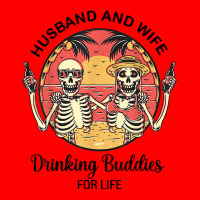 Husband And Wife Drinking Buddies For Life T Shirt Bomber Jacket | Artistshot