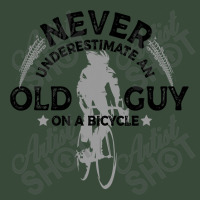 Never Underestimate An Old Guy On A Bicycle Cycling Adjustable Baseball Cap | Artistshot