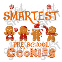 Teach Smartest Preschool Cookies Teacher Christmas Xmas Pjs T Shirt Pickleball Paddle | Artistshot