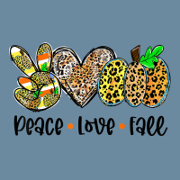 Peace Love Fall Vibes Pumkin Season Spooky Season Leopard T Shirt Urban Heavy T-shirt | Artistshot